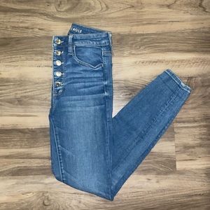 Women’s American Eagle High Rise Skinny Jeans - Size 6
